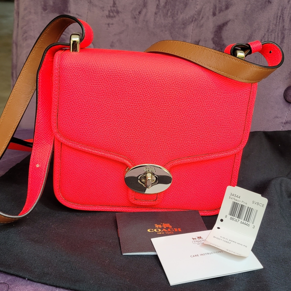 Limited Edition COACH Neon handbag